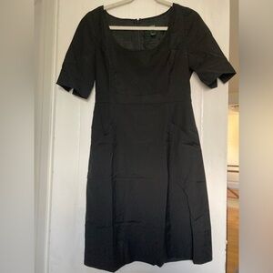 J. Crew Suiting Black Dress (4)